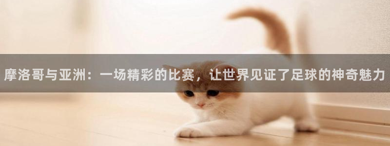 摩洛哥与亚洲：一场精彩的比赛，让世界