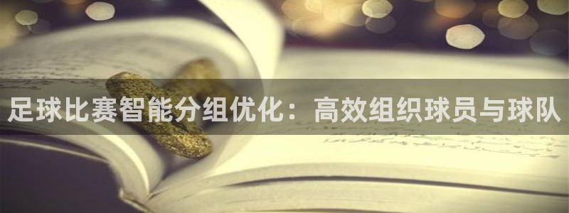  足球比赛智能分组优化：高效组织球员与球队