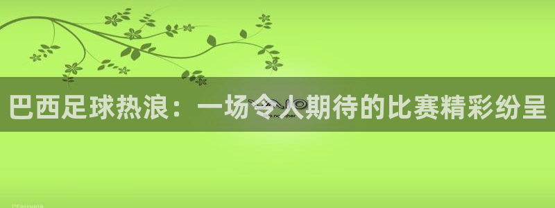 巴西足球热浪：一场令人期待的比赛精彩