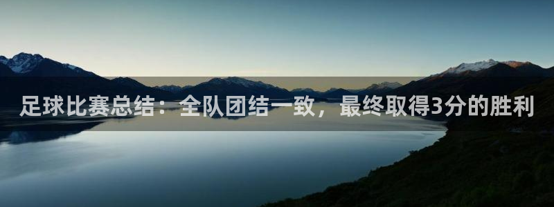 足球比赛总结：全队团结一致，最终取得